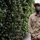 Chef Itef Vita speaks about urban agriculture and climate change at an urban farm in Los Angeles.